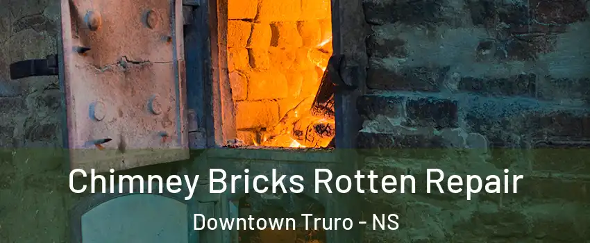  Chimney Bricks Rotten Repair Downtown Truro - NS