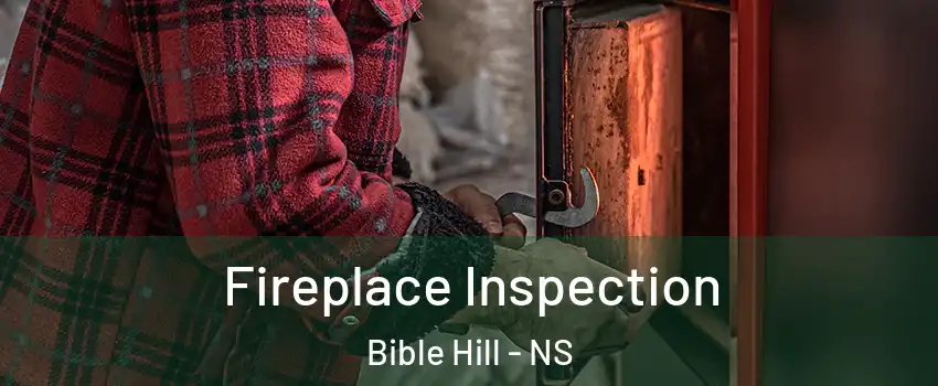  Fireplace Inspection Bible Hill - NS