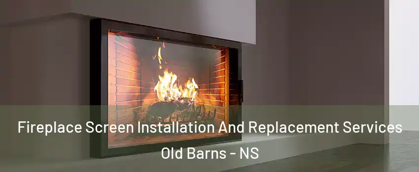  Fireplace Screen Installation And Replacement Services Old Barns - NS