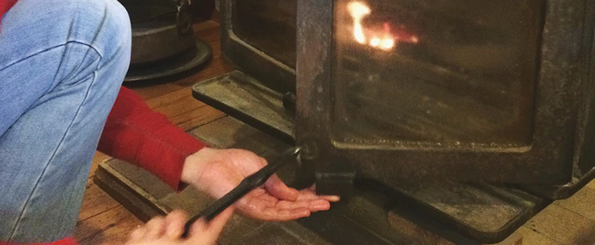 Gas Fireplace Inspection in Millbrook, Nova Scotia