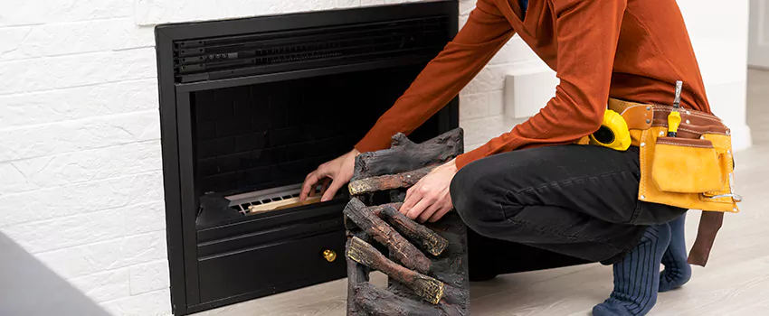 Metal Fireplace Installation in Millbrook, Nova Scotia