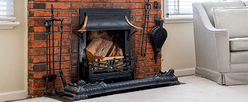 Vintage-style Fireplace Redesign in Millbrook, Nova Scotia
