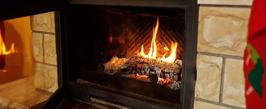 Commercial Prefabricated Fireplace Replacement in Millbrook, Nova Scotia