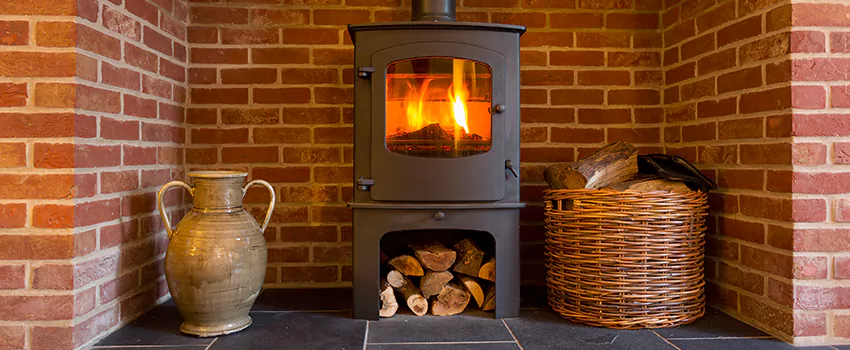 Fix Non-Working Rusted Metal Fireplace in Millbrook, Nova Scotia
