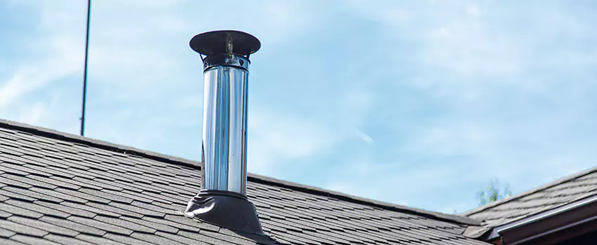 Outdoor Metal Chimney Installation in Millbrook, Nova Scotia