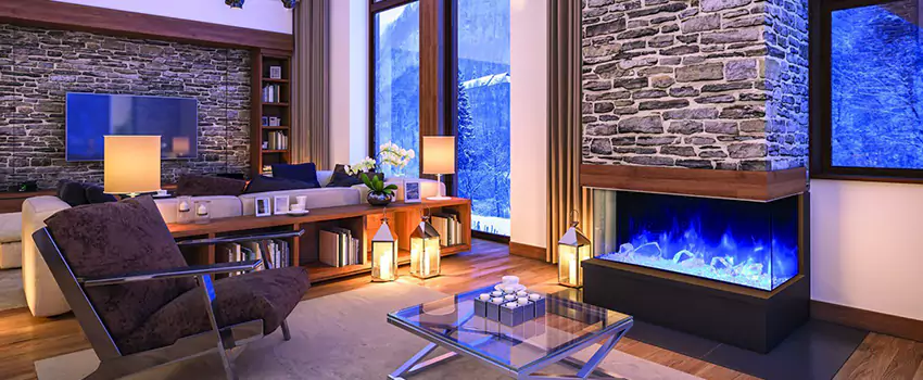 Dynamic Flame Color Fireplace Installation in Millbrook, NS