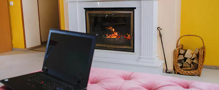 Valor Outdoor Gas Fireplace in Millbrook, Nova Scotia