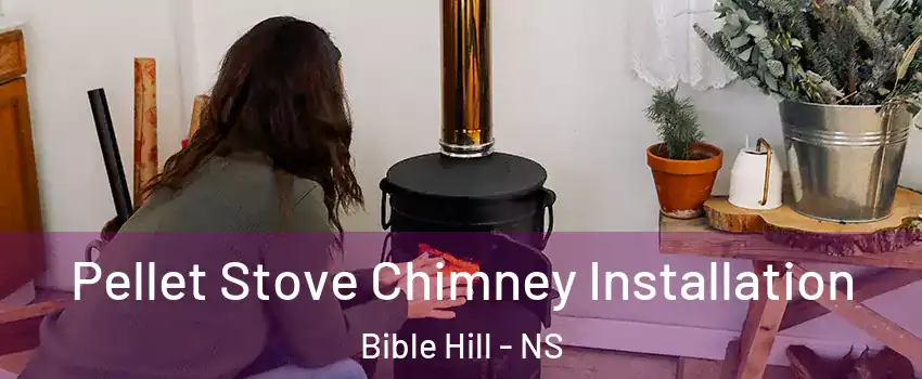  Pellet Stove Chimney Installation Bible Hill - NS