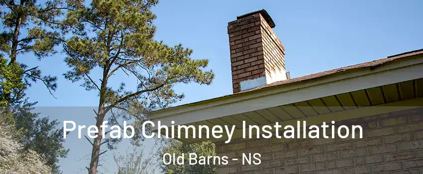 Prefab Chimney Installation Old Barns - NS